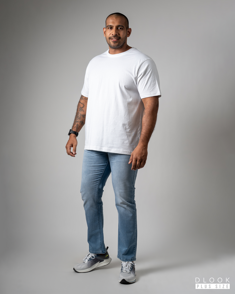MEN'S CREW T SHIRT WHITE