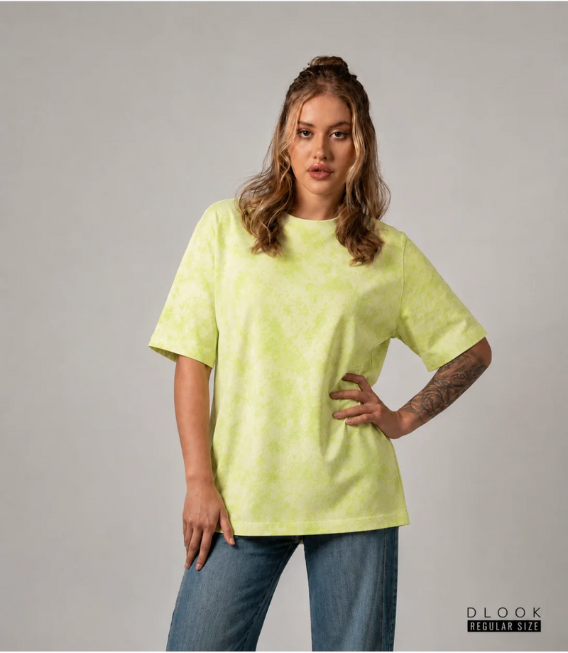 UNISEX OVERSIZED TSHIRT - LUMINUS GREEN