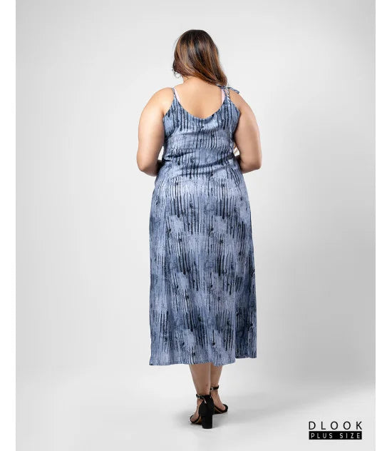 SUMMER MAXI DRESS - BLUE