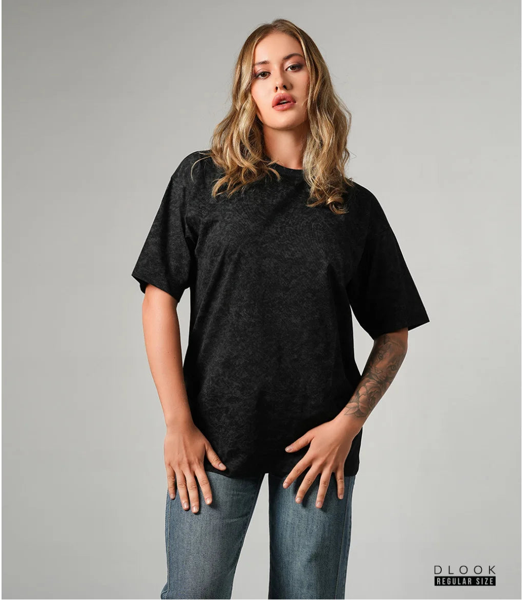 UNISEX OVERSIZED TSHIRT - BLACK