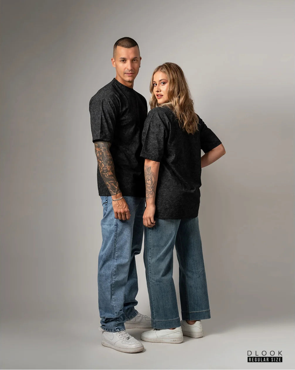UNISEX OVERSIZED TSHIRT - BLACK