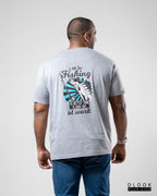 MEN'S GRAPHIC T SHIRT-ASH