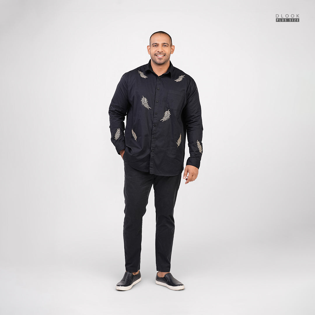 MEN'S LONG SLEEVE SHIRT OXFORD BLUE