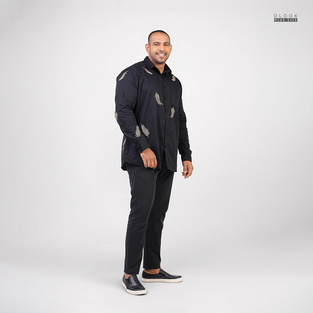 MEN'S LONG SLEEVE SHIRT OXFORD BLUE