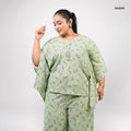 FLORAL BREEZE CO-ORD SET - GREEN