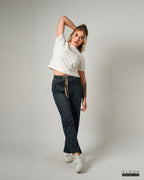 Relaxed Fit Denim Jogger Pant