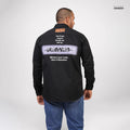 MEN'S LONG SLEEVE SHIRT JET BLACK