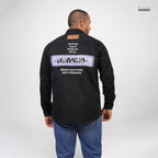 MEN'S LONG SLEEVE SHIRT JET BLACK