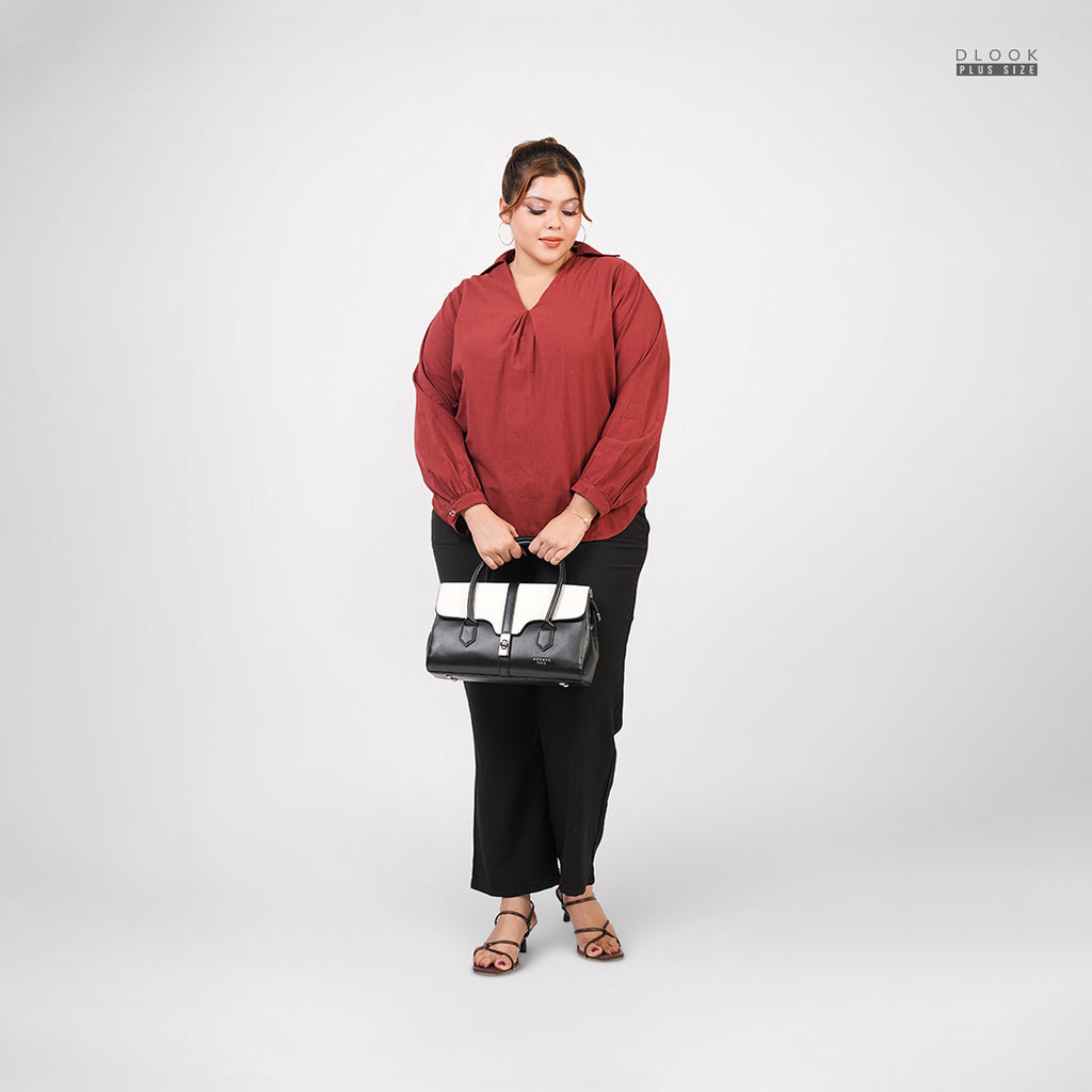 MODERN FLOW TOP - RED