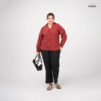 MODERN FLOW TOP - RED