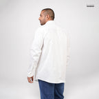 MEN'S  LONG SLEEVE SHIRT- WHITE