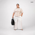METRO UTILITY BLOUSE- BEIGE