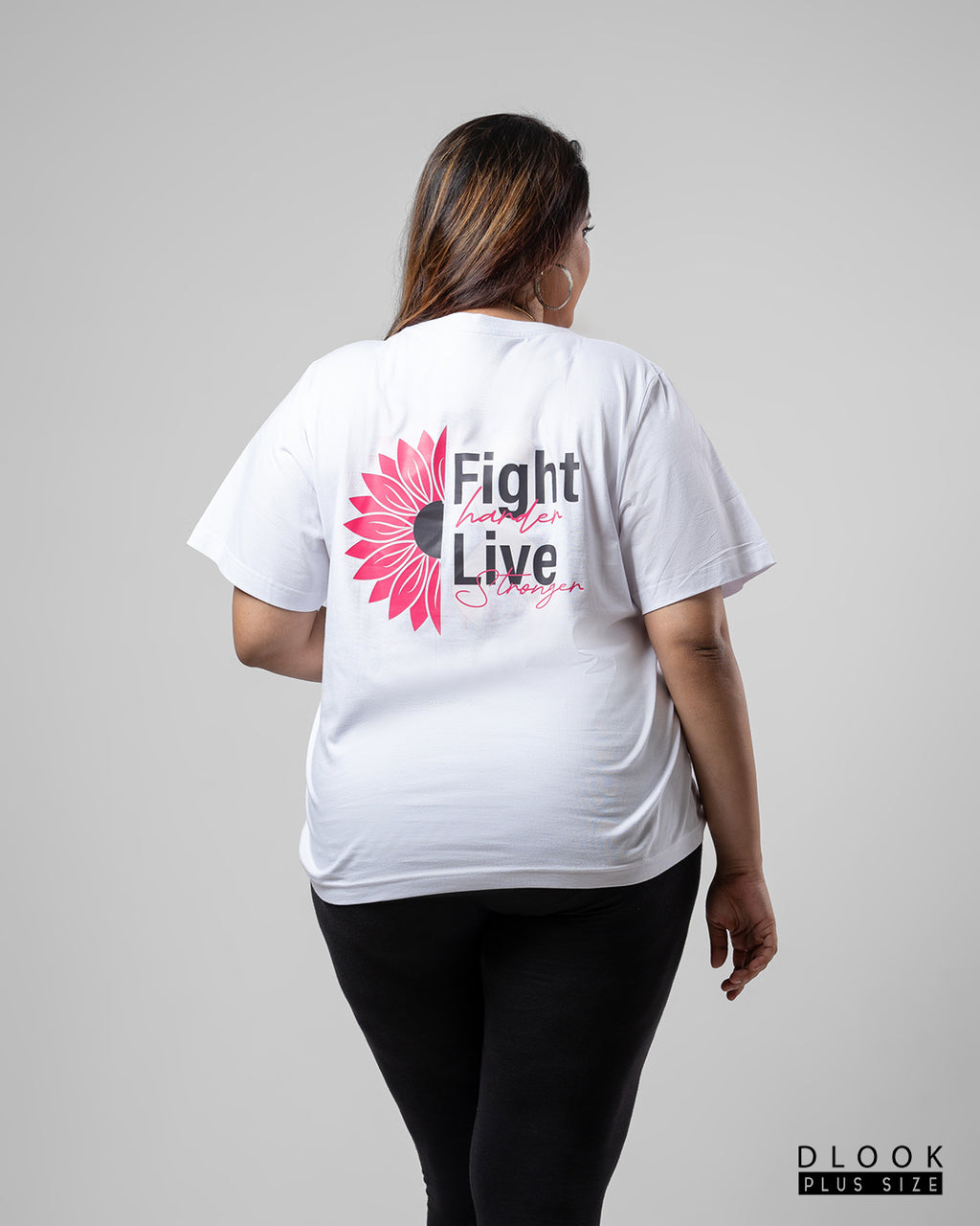 WOMEN'S GRAPHIC T SHIRT-WHITE