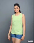 WOMEN'S TANK TOP - LIGHT GREEN