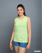 WOMEN'S TANK TOP - LIGHT GREEN