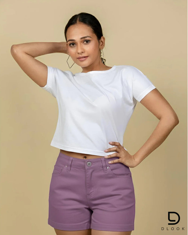 WOMEN'S SHORT - LIGHT PURPLE