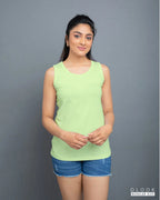 WOMEN'S TANK TOP - LIGHT GREEN