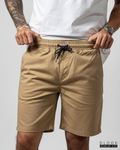 MEN'S CASUAL SHORT WITH DRAWCORD-BEIGE