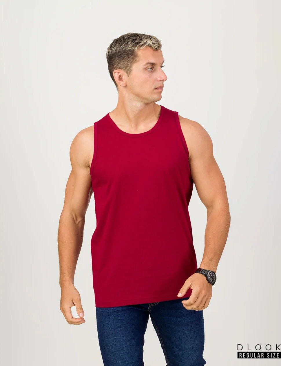 MEN'S TANK TOP - MAROON