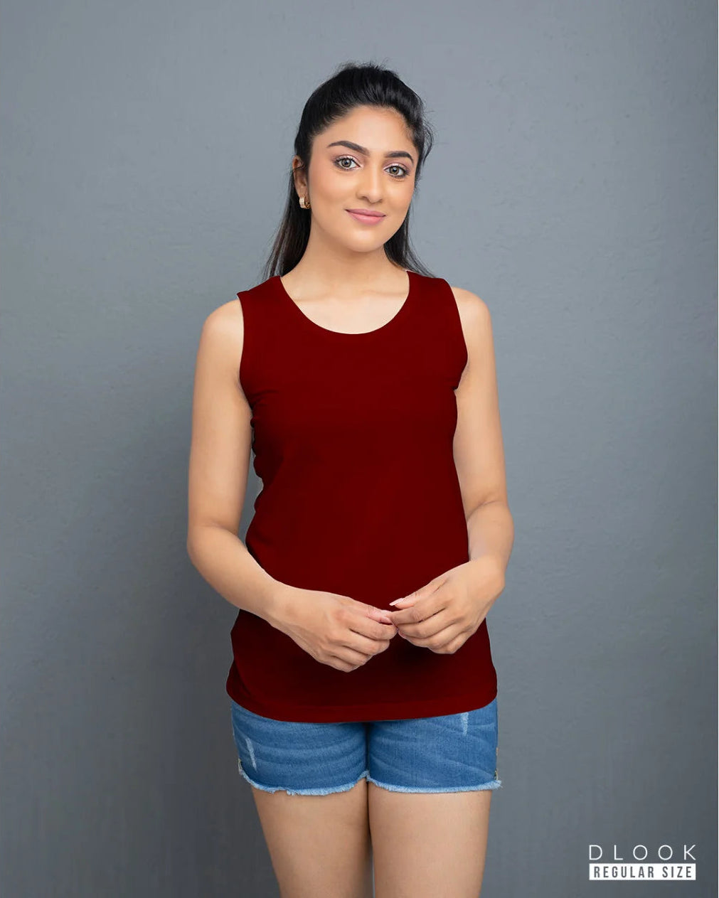 WOMEN'S TANK TOP - MAROON