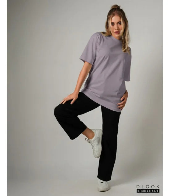 UNISEX OVERSIZED TSHIRT - LIGHT PURPLE