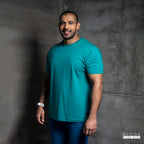 MEN'S CREW NECK TSHIRT DARK GREEN
