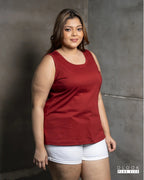 WOMEN'S TANK TOP - MAROON
