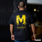 MEN'S GRAPHIC T SHIRT-BLACK
