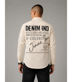 MEN'S LONG SLEEVE SHIRT - WHITE