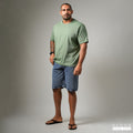 MEN'S CREW NECK TSHIRT LIGHT GREEN