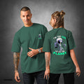 GRAPHIC UNISEX OVERSIZED TSHIRT - GREEN