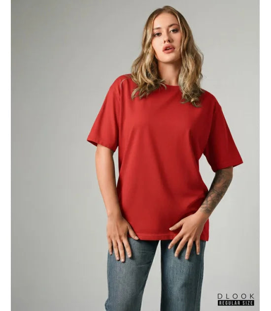 UNISEX OVERSIZED TSHIRT - ORANGE