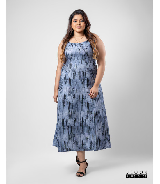 Summer Maxi Dress - Blue