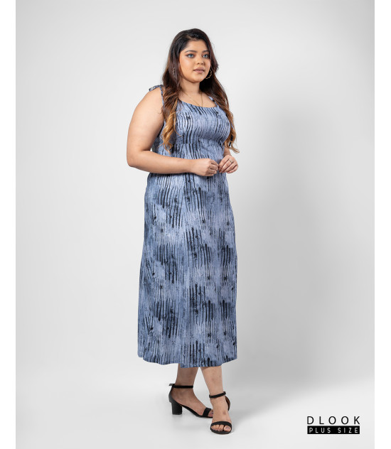 Summer Maxi Dress - Blue