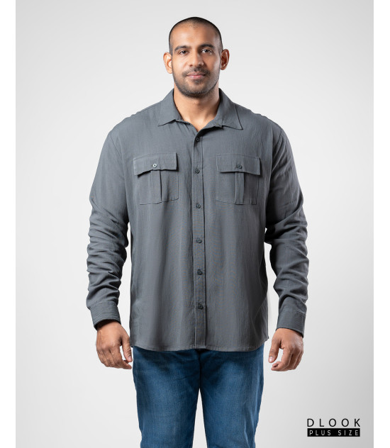 Long Sleeve Double Pocket Shirt