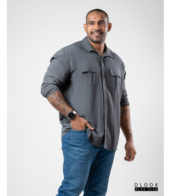 Long Sleeve Double Pocket Shirt