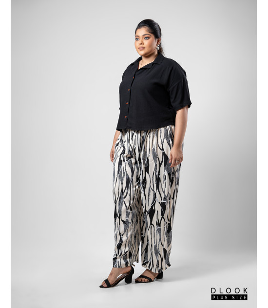 Wide Legged Pant - Printed