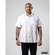 Shot Sleeve cotton shirt - White