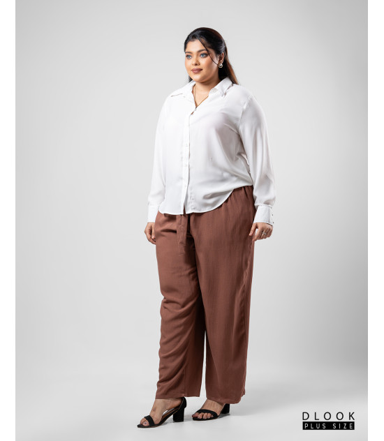 Palazzo Pant - Brown