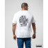 Plus Size Graphic T-shirt - White