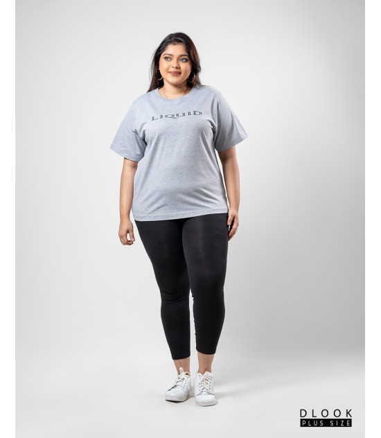 Ladies Plus Size Graphic T-shirt 