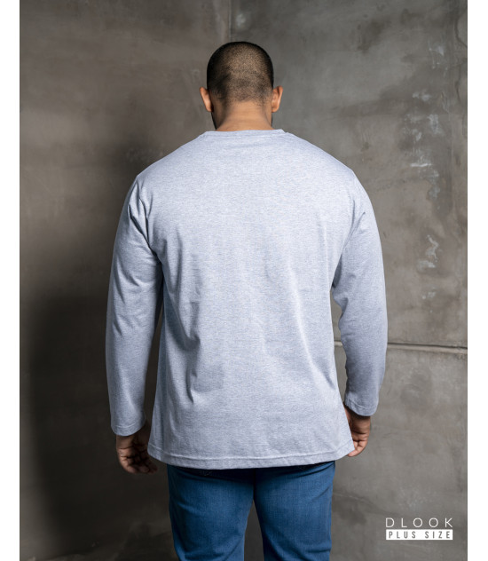 LONG SLEEVE T SHIRT - ASH