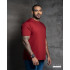 MEN PLUS PLAIN T SHIRT -MAROON