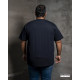 MEN PLAIN T-SHIRT - BLACK