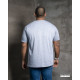 MEN PLUS PLAIN T SHIRT-ASH