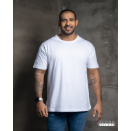 MEN PLAIN T-SHIRT-WHITE