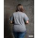 WOMENS PLUS T SHIRT-DARK ASH