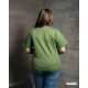 WOMENS PLUS T SHIRT-LIGHT GREEN