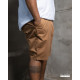 MEN'S SHORTS - DARK BROWN