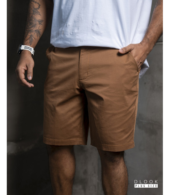 MEN'S SHORTS - DARK BROWN